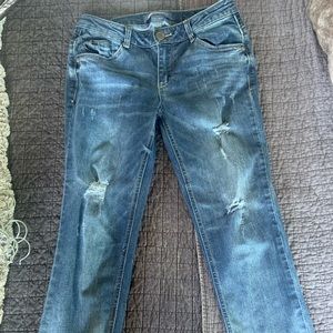 Cute distressed jeans
